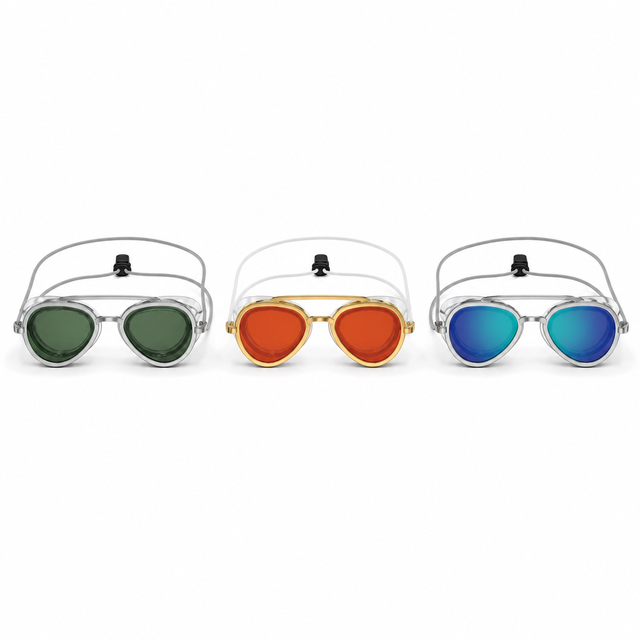 Hydaze™ tinted swim goggles
